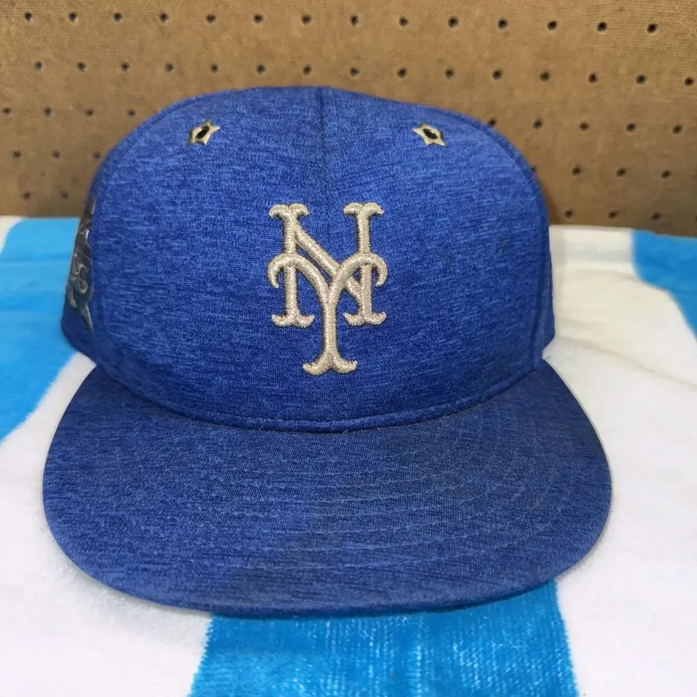 New York Mets New Era 2017 MLB All-Star Game 59FIFTY Fitted Hat -Heathered Royal
